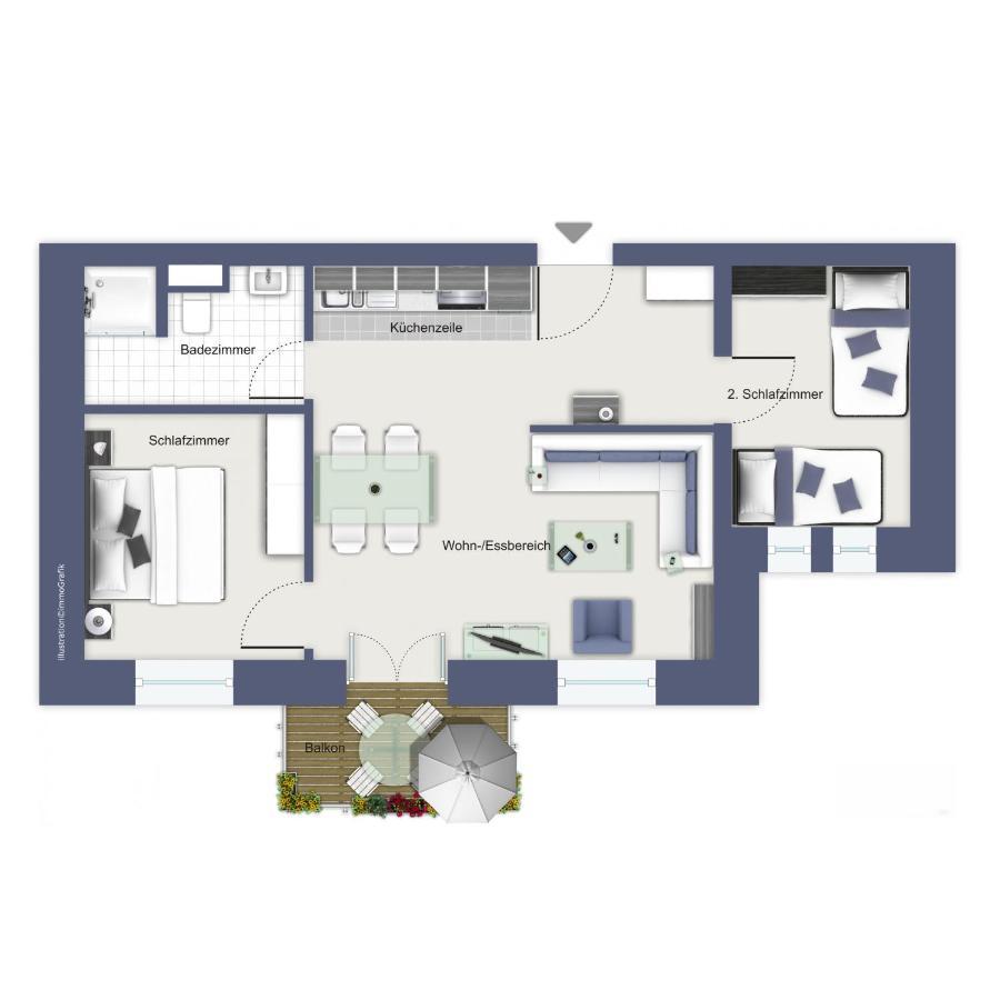 Haus Am Park Wohnung 21 Ostseebad Kühlungsborn Eksteriør bilde